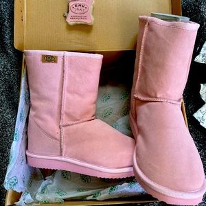 Emu Ridge Australia pink boots